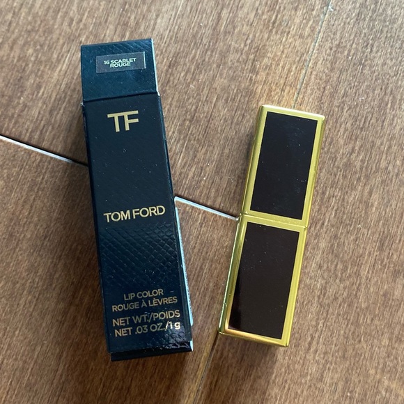 Tom Ford lip color mini lipstick 16 Scarlet Rouge - Picture 1 of 10